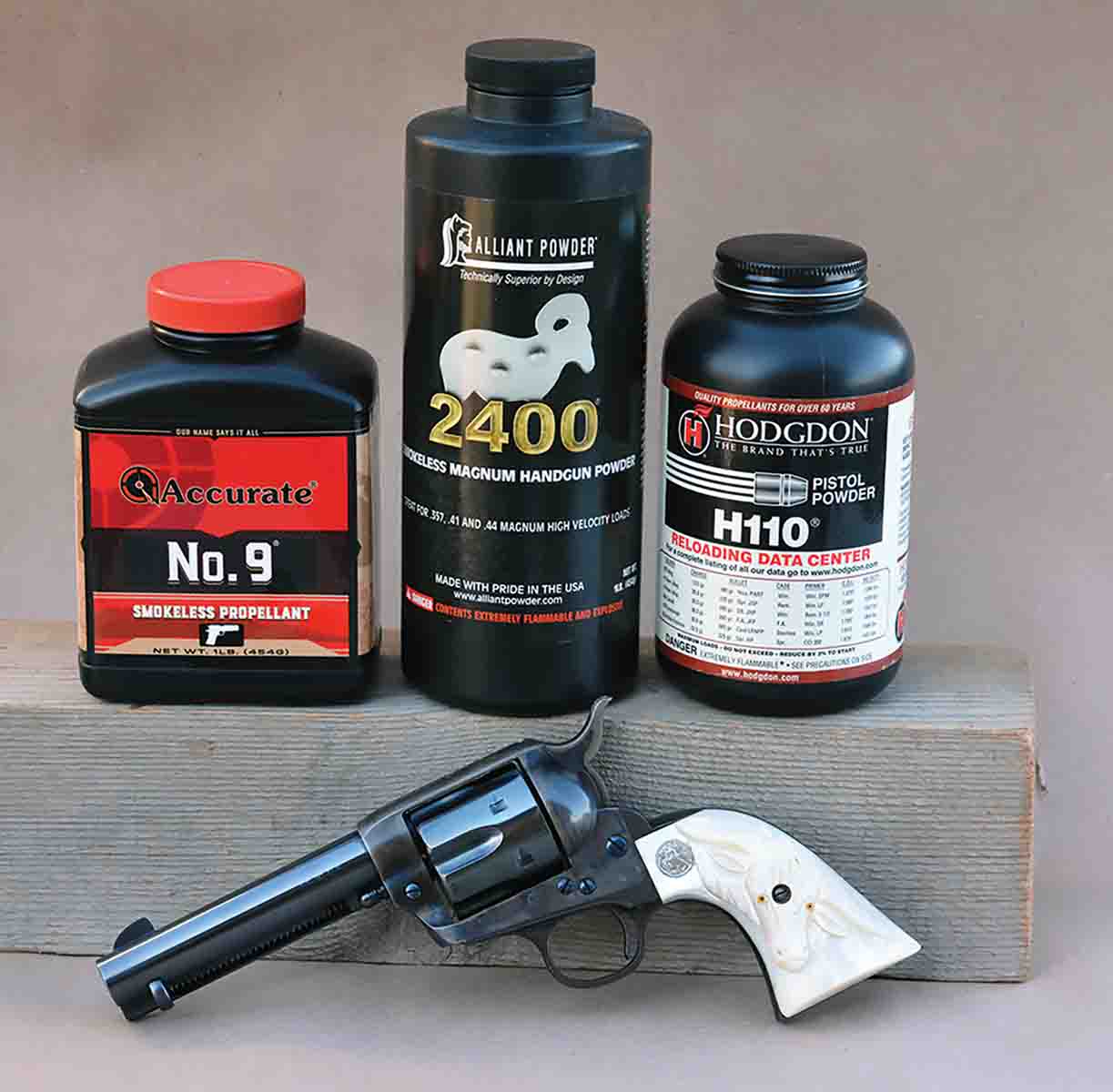 Accurate No. 9, Alliant 2400 and Hodgdon H-110 are top choices when trying to reach top velocities from heavy frame .32-20 sixguns.